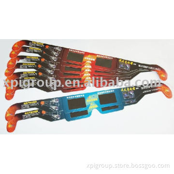 Paper 3D glasses/Eclipse glasses/solar glasses